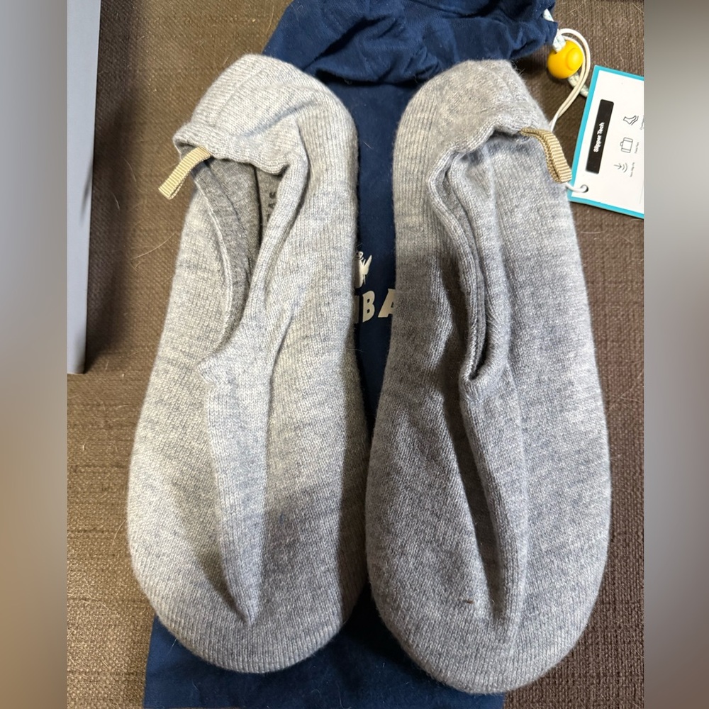 Bombas Gray Casual Socks Slipper Tech